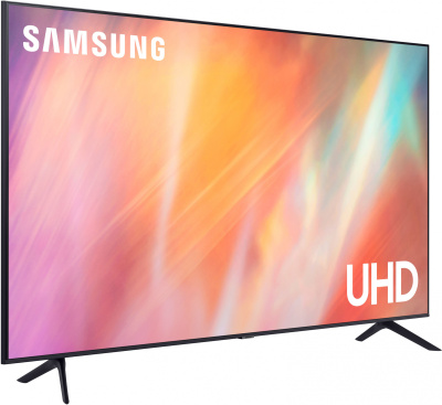 Телевизор LED Samsung 55" UE55AU7100UXCE Series 7 титан 4K Ultra HD 60Hz DVB-T2 DVB-C DVB-S2 WiFi Smart TV (RUS)