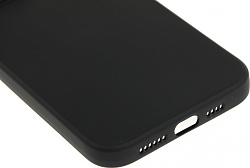Чехол (клип-кейс) BoraSCO для Apple iPhone 15 Pro Max Microfiber Case черный (72425)