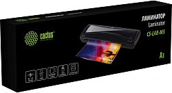 Ламинатор Cactus CS-LAB-M5 черный A3 (80-125мкм) 25см/мин (2вал.) хол.лам. лам.фото