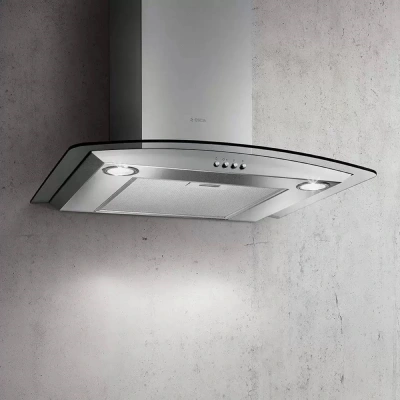 Вытяжка каминная Elica Circus IX/A/60 нержавеющая сталь управление: кнопочное (1 мотор)