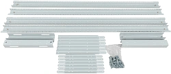 Стойка двухрамная NTSS NTSS-2POR33U/600-1000 33U 550ммx1000мм 600кг серый