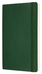 Блокнот Moleskine CLASSIC SOFT QP616K15 Large 130х210мм 192стр. линейка мягкая обложка зеленый