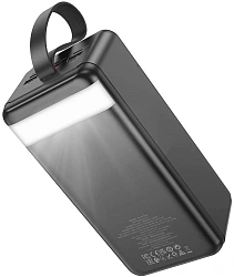 Мобильный аккумулятор Hoco J123C Element 60000mAh 5A черный (12098)