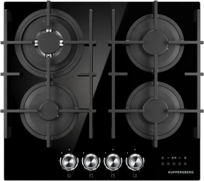 Газовая варочная поверхность Kuppersberg Hi-tech FG 68 B черный