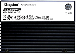 Накопитель SSD Kingston PCIe 5.0 x4 15.36TB SEDC3000ME/15T3 SEDC3000ME 1 DWPD