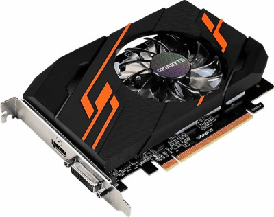 Видеокарта Gigabyte PCI-E 3.0 GV-N1030OC-2GI NVIDIA GeForce GT 1030 2Gb 64bit GDDR5 1265/6008 HDMIx1 HDCP Ret