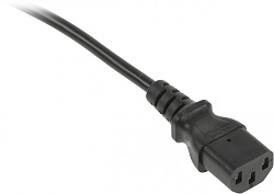 Шнур питания Rem R-10-Cord-C13-S-1.8 C13-Schuko проводник.:3x1мм2 1.8м 220В 10А (упак.:1шт) черный