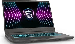Ноутбук MSI Thin 15 B2RVE-3602XRU Core 5 210H 16Gb SSD512Gb NVIDIA GeForce RTX4050 6Gb 15.6" IPS FHD (1920x1080) без ОС grey WiFi BT Cam (9S7-16R831-3602)