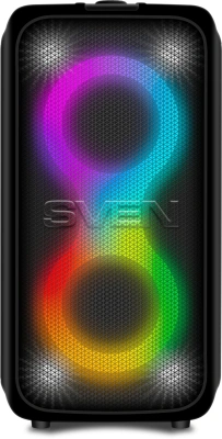 Колонка порт. Sven АС PS-1000 черный 160W 1.0 BT/3.5Jack 8000mAh (SV-022686)