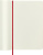 Блокнот Moleskine CLASSIC SOFT QP618F2 Large 130х210мм 192стр. нелинованный мягкая обложка красный