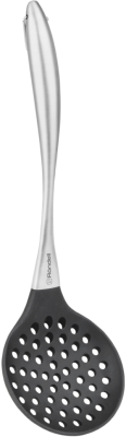 Шумовка для первых/вторых блюд Rondell Modern RD-1744 черный/стальной упак.:картонная подложка