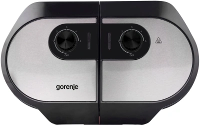 Вафельница Gorenje WM1400SB 1400Вт серый/черный