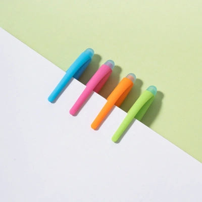 Ручка гелев. Deli (EG163-BK) ассорти d=0.5мм черн. черн. кор.карт. игловидный пиш. наконечник кругл.