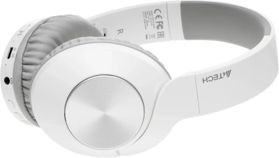 Наушники мониторные A4Tech 2Drumtek BH300 1м белый/серый беспроводные bluetooth оголовье (BH300 GRAYISH WHITE)