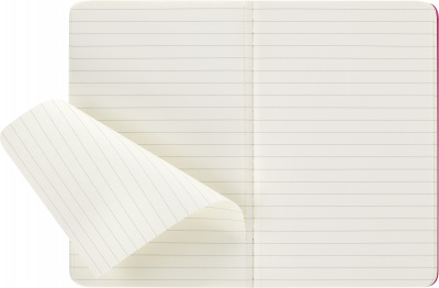Блокнот Moleskine CAHIER JOURNAL CH011D17 Pocket 90x140мм обложка картон 64стр. линейка розовый неон (3шт)