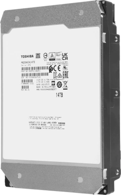 Жесткий диск Toshiba SATA-III 14Tb MG08ACA14TE Enterprise Capacity (7200rpm) 512Mb 3.5"