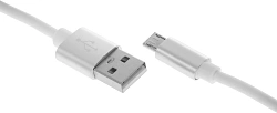 Кабель Cactus CS-USB.A.USB.MICRO-1 USB (m)-micro USB (m) 1м белый блистер