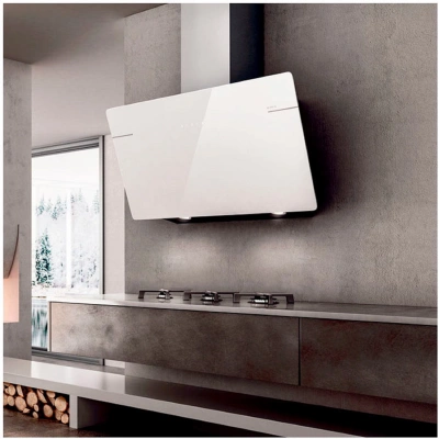Вытяжка каминная Elica L`essenza WH/A/90 белый управление: сенсорное (1 мотор)