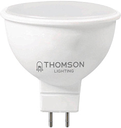 Лампа светодиодная Thomson TH-B2049 10Вт цок.:GU5.3 рефлек. 220B св.свеч.бел.теп. MR16