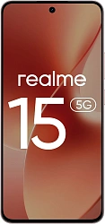 Смартфон Realme RMX5106 15 256Gb 12Gb розовый моноблок 3G 4G 6.78" 1264x2780 Android 15 50Mpix 802.11 a/b/g/n/ac/6 NFC GPS GSM900/1800 GSM1900