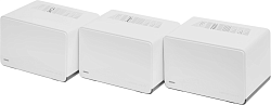 Бесшовный Mesh роутер Mercusys Halo H27BE (HALO H27BE(3-PACK)) BE3600 10/100/1000BASE-TX белый (упак.:3шт)
