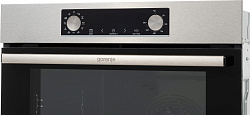 Духовой шкаф Электрический Gorenje BO6735E05X нержавеющая сталь/черный