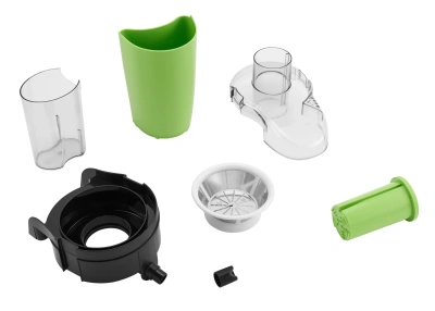 Соковыжималка центробежная Hyundai HY-JE1625 500Вт рез.сок.:450мл. черный/зеленый