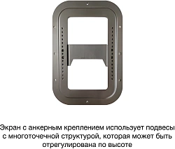 Экран на раме Cactus 127x224см Alr Expert CS-PSALRE-224X127-WM 16:9 настенный натяжной черный