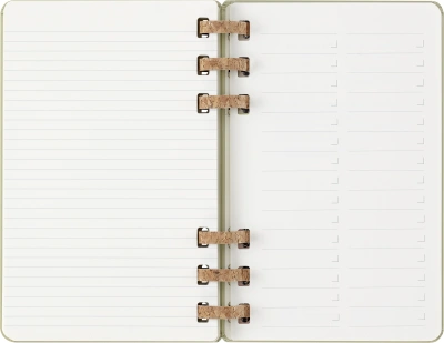 Еженедельник Moleskine ACADEMIC SPIRAL DHSPK5212AMWH3 Large 150х210мм 200стр. кремовые страницы спираль киви