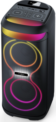 Минисистема Hyundai H-MC1237 черный 40Вт FM USB BT micro SD