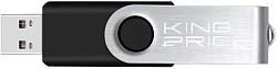 Флеш Диск KingPrice 8GB KPFD2 KPFD2A008ABK USB2.0 черный