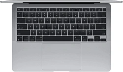 Ноутбук Apple MacBook Air A2337 M1 8 core 8Gb SSD256Gb/7 core GPU 13.3" IPS (2560x1600) macOS grey space WiFi BT Cam (MGN63CH/A)