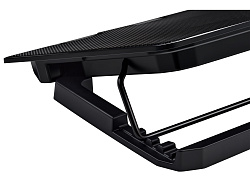 Подставка для ноутбука Buro BU-LCP156-B214H 15.6" 355x255x30мм 2xUSB 2x 140ммFAN 900г металлическая сетка/пластик черный