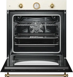 Духовой шкаф Электрический Kuppersberg Classic SR 610 C бежевый/бронза