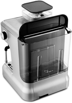 Кофеварка рожковая Kitfort КТ-755 1620Вт серебристый