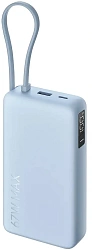 Мобильный аккумулятор Xiaomi BHR08O8GL 20000mAh QC3.0/PD3.0 67W 3.35A USB-A/USB-C голубой