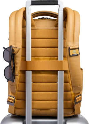 Рюкзак Piquadro Cronus CA6688S134/G горчичный кожа