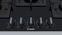 Газовая варочная поверхность Bosch PPQ7A6B20 черный