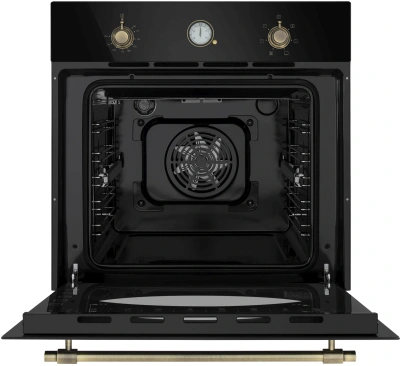 Духовой шкаф Электрический Maunfeld EOEFG.566RBG.RT черный