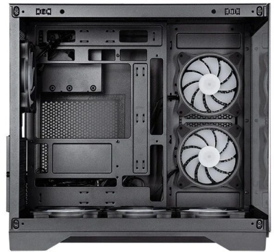 Корпус Chieftec Visio черный без БП ATX 2x80mm 4x120mm 2x140mm 1xUSB2.0 2xUSB3.0 audio bott PSU