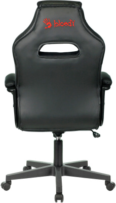 Кресло игровое A4Tech Bloody GC-200 черный эко.кожа крестов.