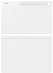 Чехол Samsung для Samsung Galaxy Tab S10 FE+ Smart Book Cover поликарбонат/полиуретан белый (EF-BX620PWEGRU)