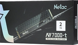 Накопитель SSD Netac PCIe 4.0 x4 2TB NT01NV7000t-2T0-E4X NV7000-t M.2 2280