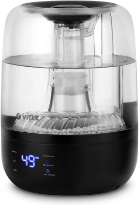 Увлажнитель воздуха Vitek VT-2352 25Вт (ультразвуковой) черный
