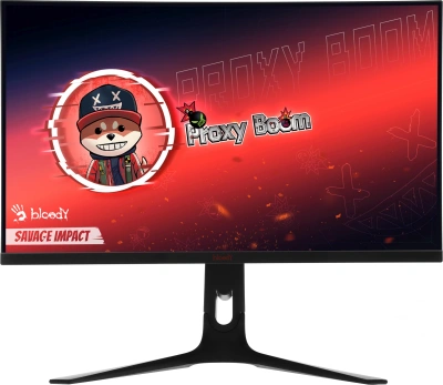Монитор Bloody 27" MN272Q темно-серый IPS LED 1ms 16:9 HDMI M/M матовая HAS Piv 400cd 178гр/178гр 2560x1440 240Hz G-Sync FreeSync DP 2K 6.55кг