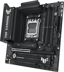 Материнская плата Asus TUF GAMING B850M-PLUS WIFI Socket AM5 AMD B850 4xDDR5 mATX AC`97 8ch(7.1) 2.5Gg RAID+HDMI+DP