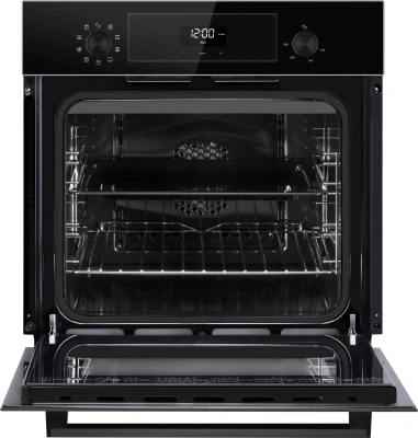 Духовой шкаф Электрический Weissgauff EOV 306 SB Black Edition черный