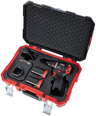 Дрель-шуруповерт Elitech CD 16L2 (E2201.039.01) 32Вт аккум. патрон:быстрозажимной (кейс в комплекте) (205715)