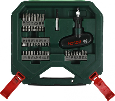Набор бит и сверл Bosch X-line 54 (2607010610) универсал. (54пред.) для шуруповертов/дрелей