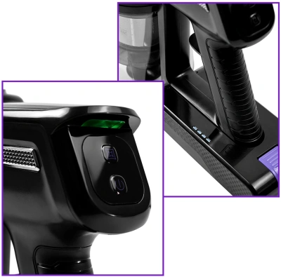 Пылесос ручной Kitfort КТ-5151 120Вт черный